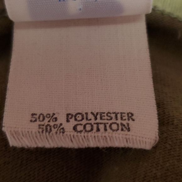 Rare Vintage 80s Russell Athletic MASH Olive Green Crewneck Unisex Ringer Tee M - Picture 14 of 14